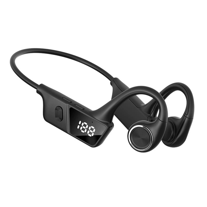 Wired Earphone Mic - B27B Open Ear Bone Conduction Headphones