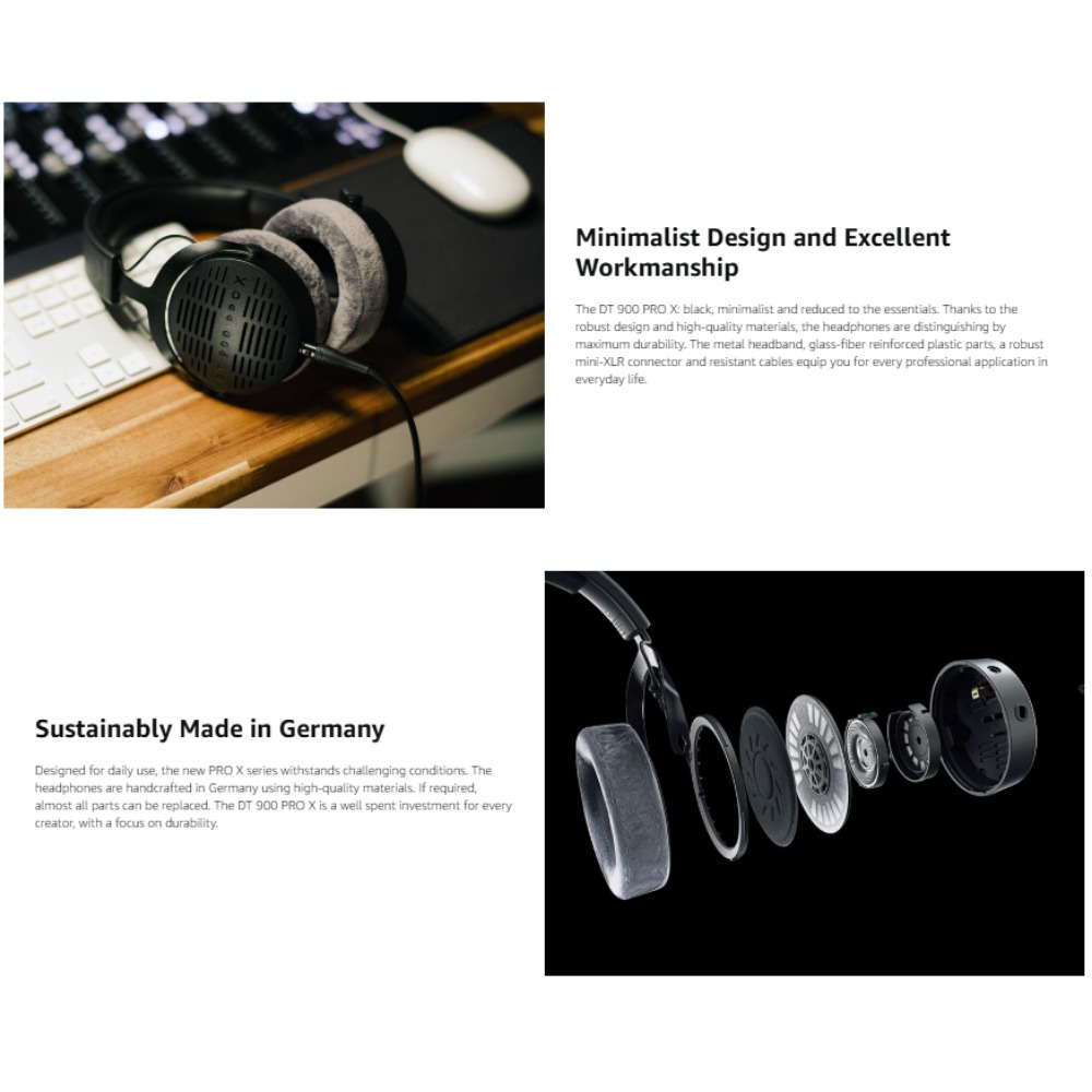 Beyerdynamic DT 900 PRO X Prof - Audiophile Headphone Wired ulasan dan harga