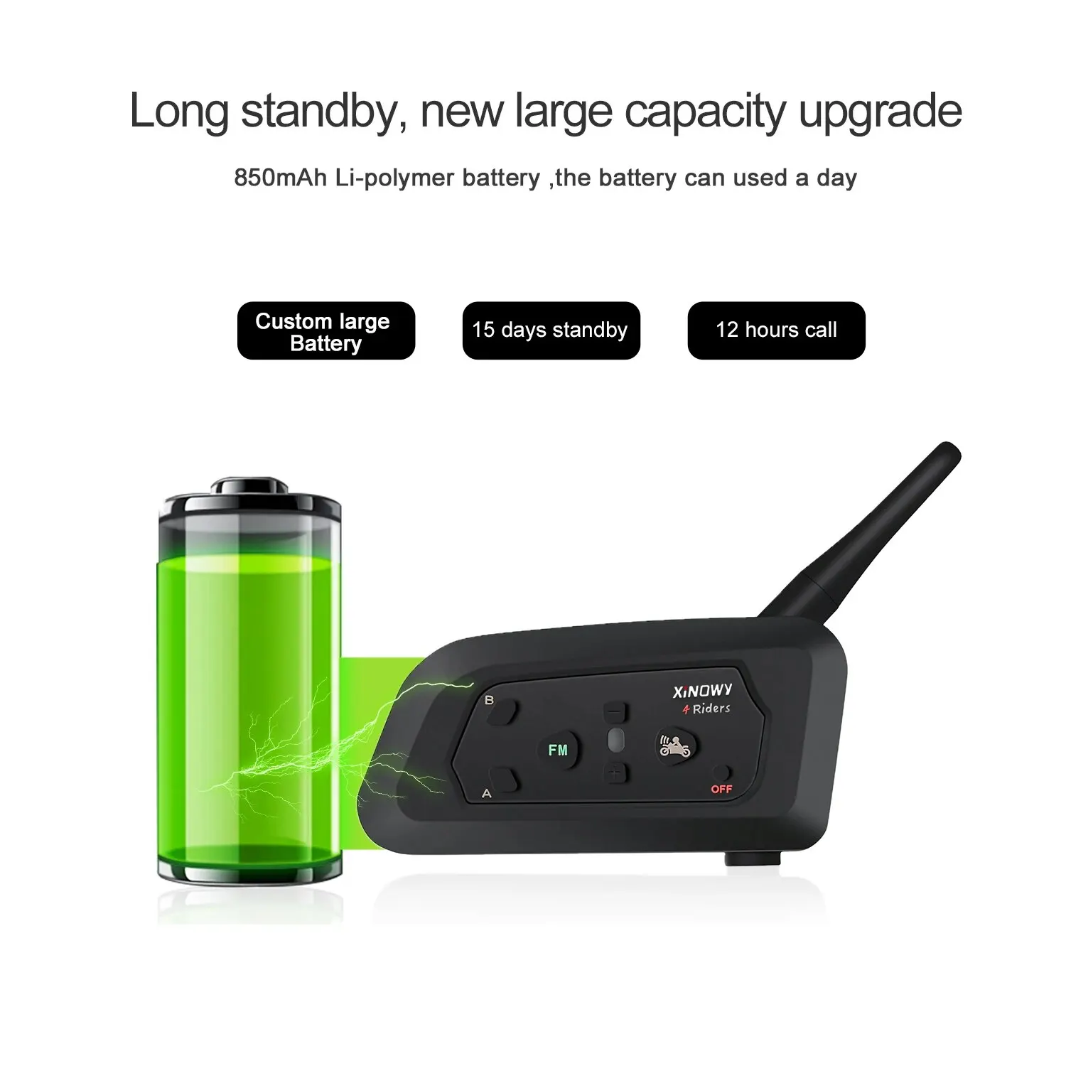 XiNOWy 4Pcs V4C Football Refer - Bluetooth Headset On Ear ulasan dan harga
