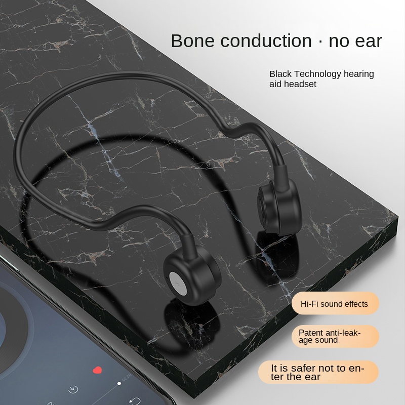 HUHD's New B2S+ Bone Conductio - Bluetooth Headset On Ear ulasan dan harga