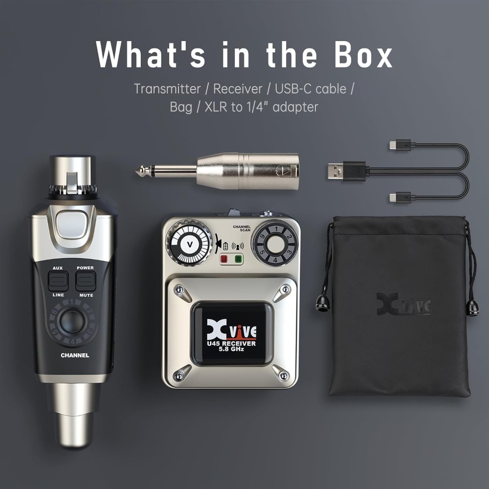 Xvive U45 Wireless in Ear Moni - In Ear Monitor Iem ulasan dan harga