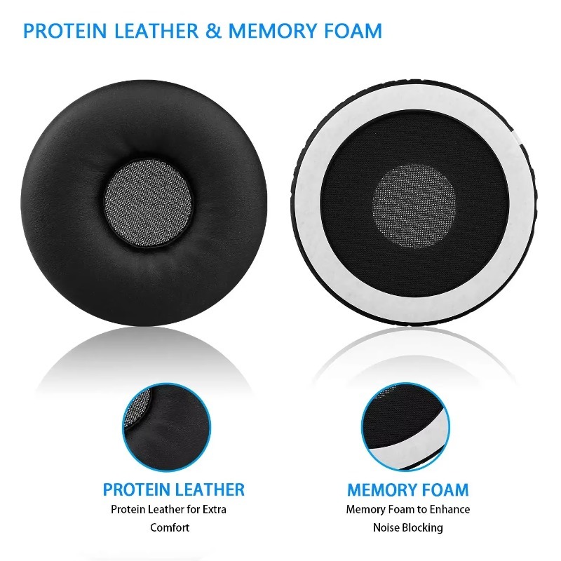 Replacement Foam Ear Pads Cush - Bluetooth Headset On Ear ulasan dan harga