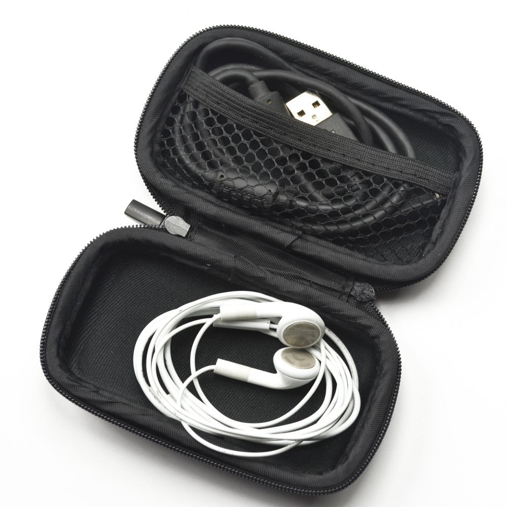 Green Rectangle Shaped Hard Ea - Headphone Case Hard ulasan dan harga