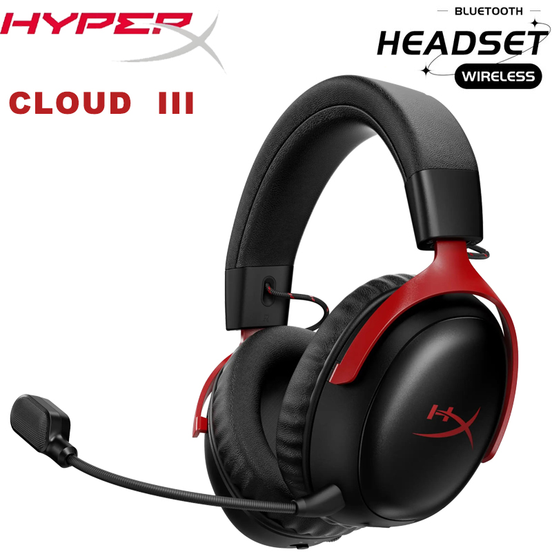 Original HYPERX Cloud Ⅲ Head-m - Bluetooth Headset On Ear ulasan dan harga