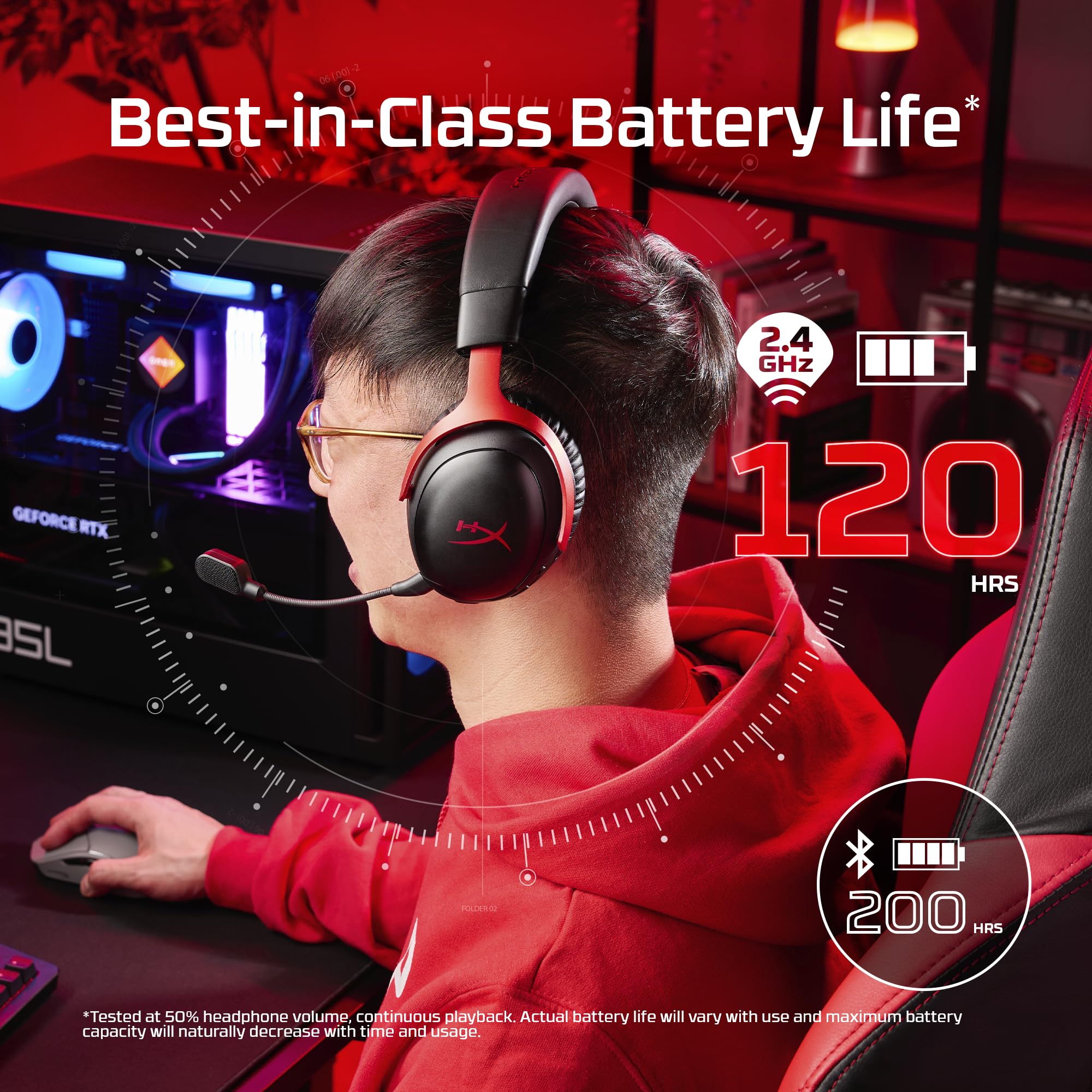 Original HYPERX Cloud Ⅲ Head-m - Bluetooth Headset On Ear ulasan dan harga