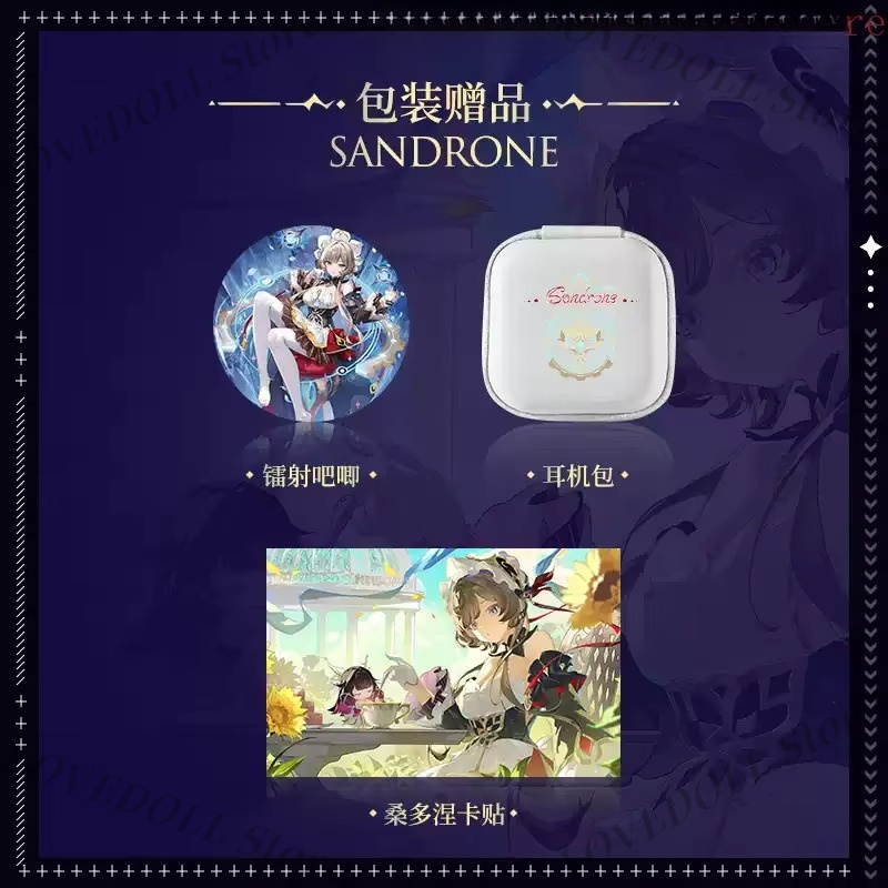 Anime Genshin Impact Sandrone  - Noise Cancelling Headphone ulasan dan harga