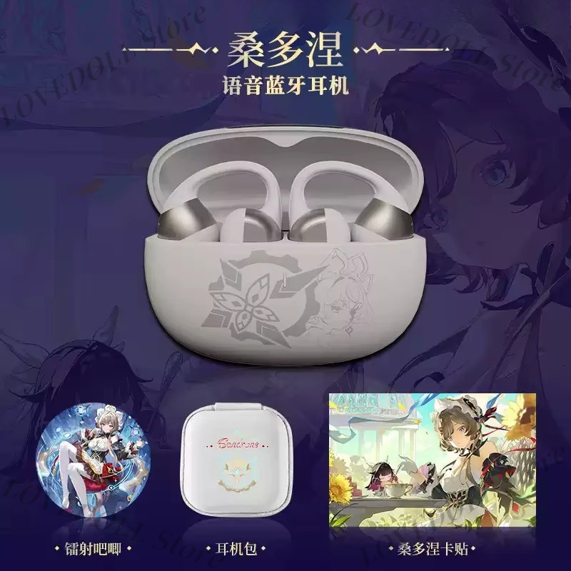 Anime Genshin Impact Sandrone  - Noise Cancelling Headphone ulasan dan harga