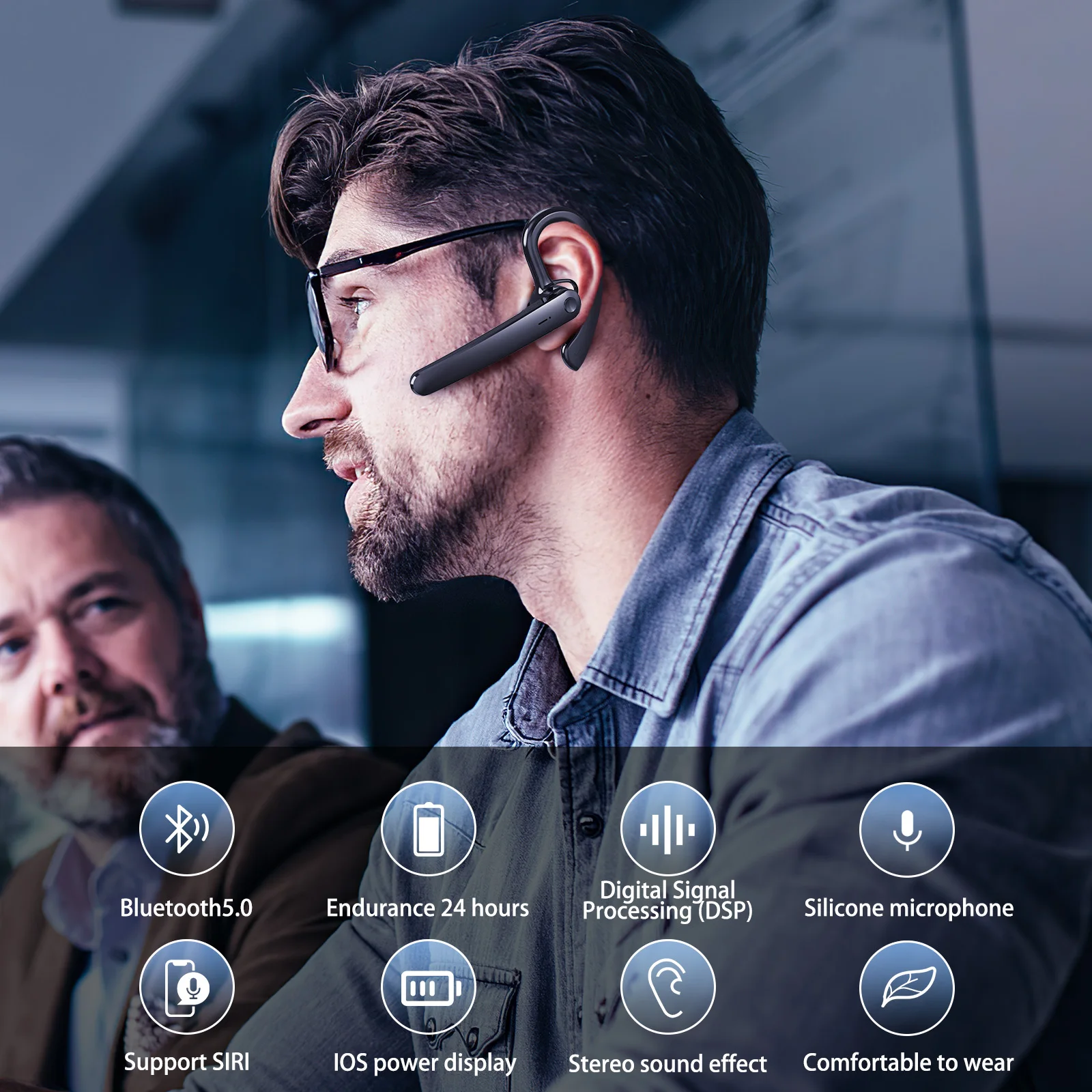 Wireless Bluetooth Headphones  - Noise Cancelling Headphone ulasan dan harga