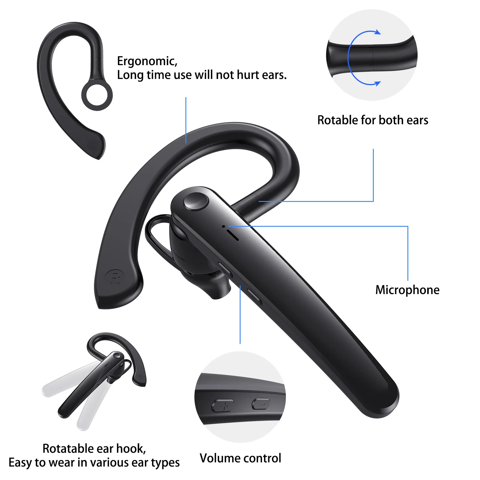 Wireless Bluetooth Headphones  - Noise Cancelling Headphone ulasan dan harga
