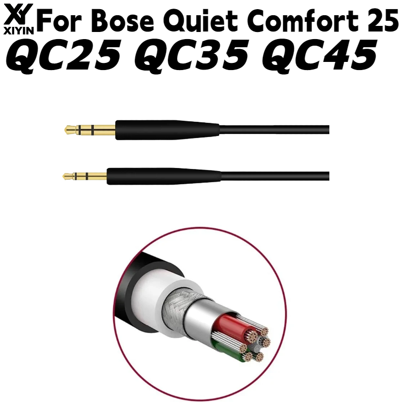 Plug and Play 2.5mm to 3.5mm J - Bose Headphone Qc45 ulasan dan harga
