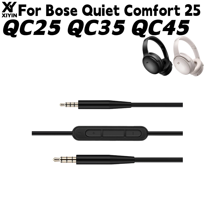 Plug and Play 2.5mm to 3.5mm J - Bose Headphone Qc45 ulasan dan harga